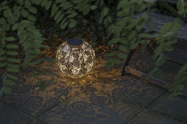 STT Solar Laterne Antic Ball Jungle, Ø 30 cm