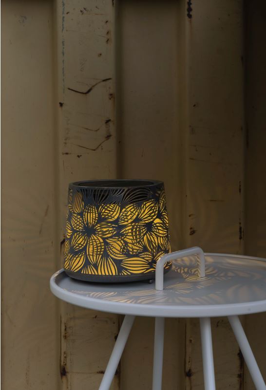 STT Solar Laterne Antic Mini Flora