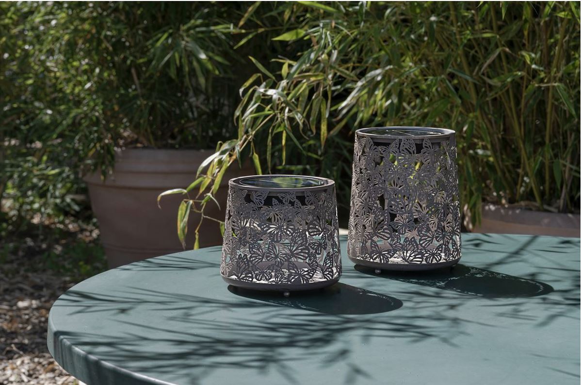 STT Solar Laterne Antic Mini Farfalla