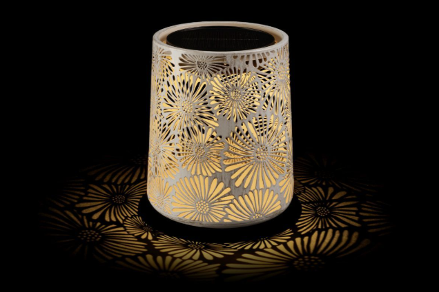 STT Solar Laterne Antic Mini Blossom