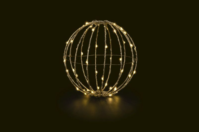 STT Svenja 3D Ball, Ø 20 cm, gold, für Innen