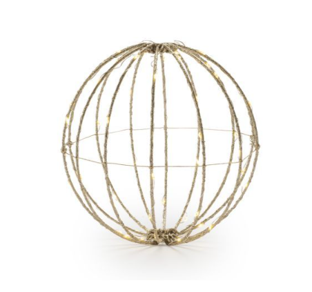 STT Svenja 3D Ball, Ø 20 cm, gold, für Innen