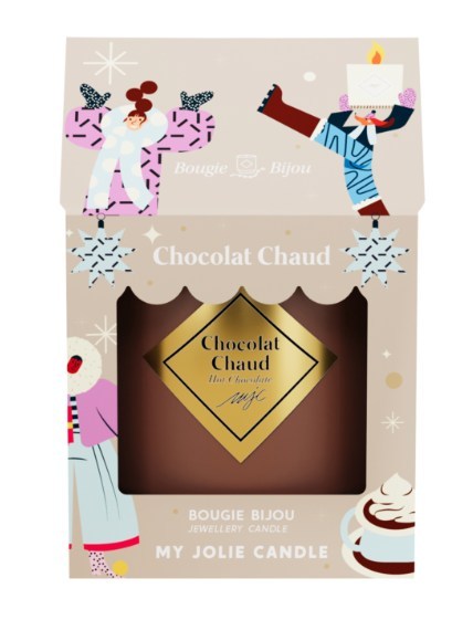 Maison Berger Duftkerze Chocolat Chaud mit goldenem Armband