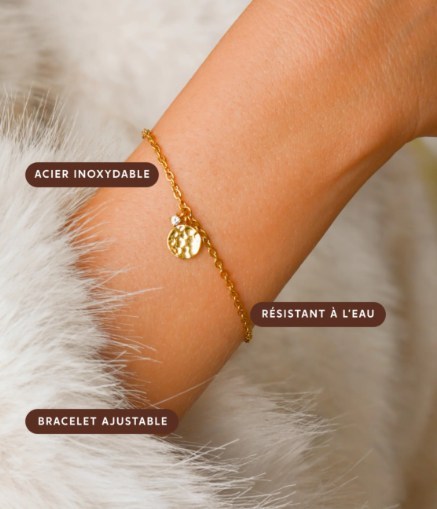 Maison Berger Duftkerze Pomme Caramel mit goldenem Armband