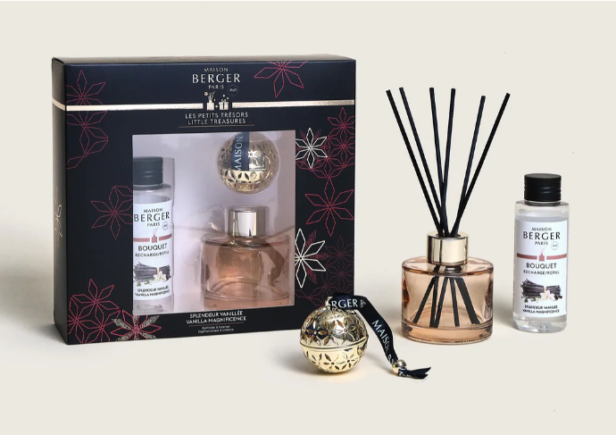 Maison Berger Geschenkbox Pomelis “Kleine Schätze” mit Duft Zauber Vanille