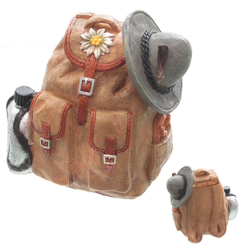 Rucksack braun Wanderkasse<br>