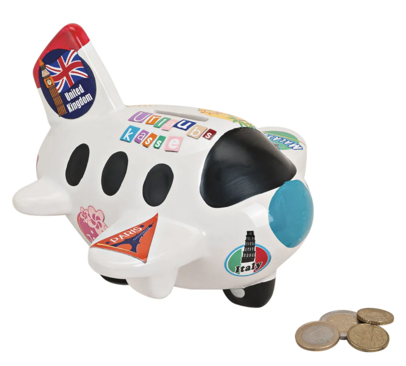 Sparkasse Flugzeug<br>
