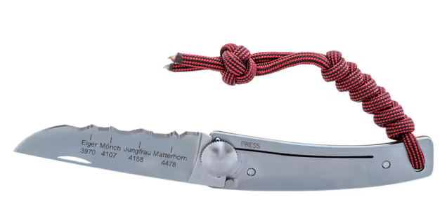 Panorama Knife Klappmesser Best of Switzerland, Kiss mit Paracord rot