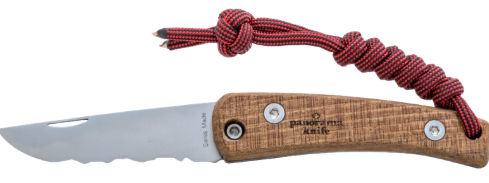 Panorama Knife Klappmesser Best of Switzerland, Kiss mit Paracord rot