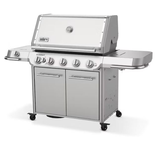 Weber Summit FS38 S Smart Gasgrill Edelstahl