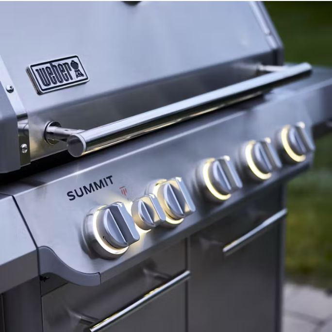 Weber Summit FS38 S Smart Gasgrill Edelstahl