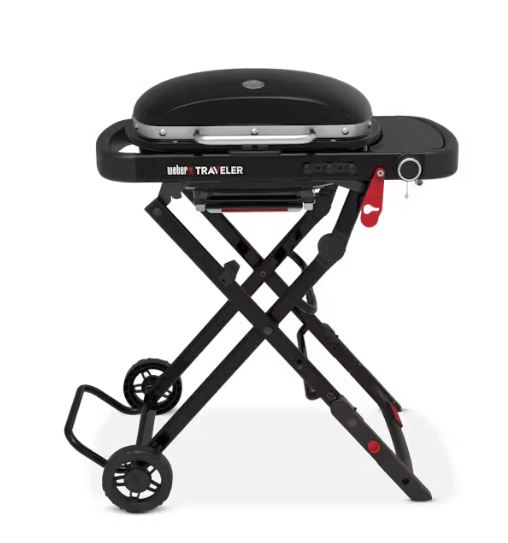 Weber Traveler Compact Mobiler Gasgrill schwarz