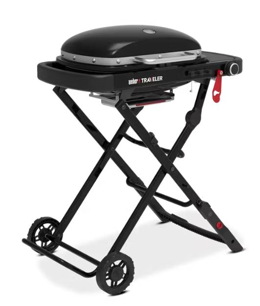 Weber Traveler Compact Mobiler Gasgrill schwarz