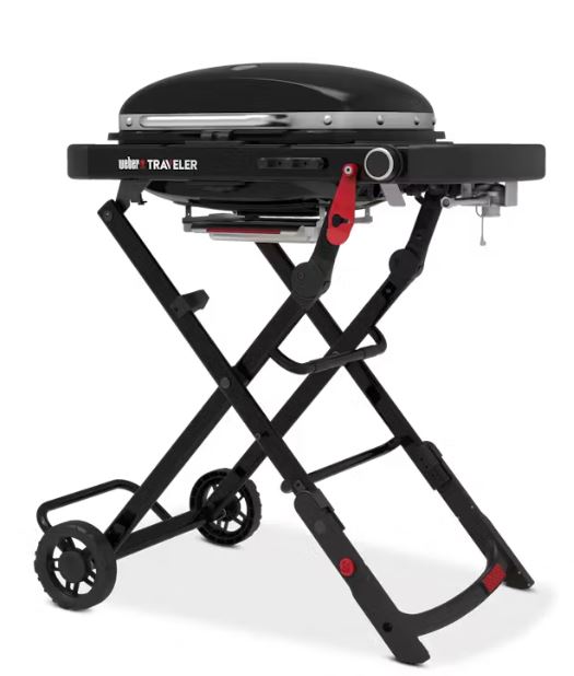 Weber Traveler Compact Mobiler Gasgrill schwarz