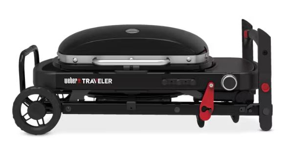 Weber Traveler Compact Mobiler Gasgrill schwarz