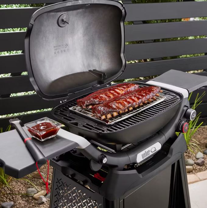 Weber Q 3200N+ Gasgrill mit Premium-Rollwagen