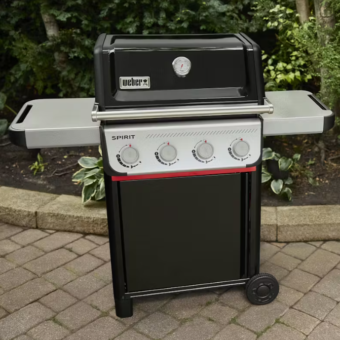 Weber Spirit E-415 Gasgrill schwarz