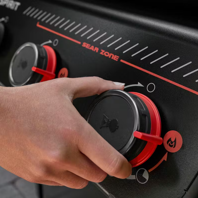 Weber Spirit E-325 Gasgrill Stealth Edition schwarz