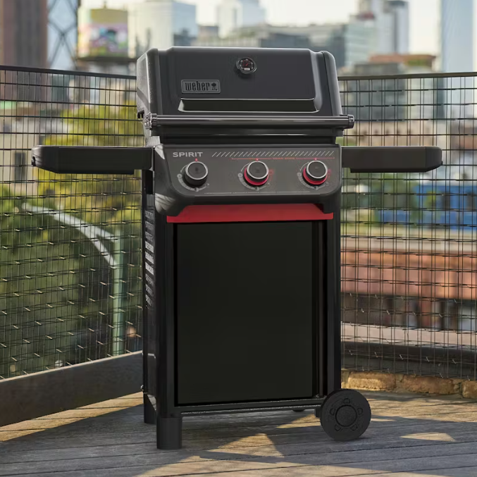 Weber Spirit E-325 Gasgrill Stealth Edition schwarz