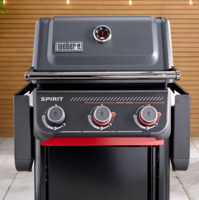 Weber Spirit E-325 Gasgrill Stealth Edition schwarz