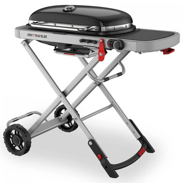 Weber Traveler Mobiler Gasgrill schwarz