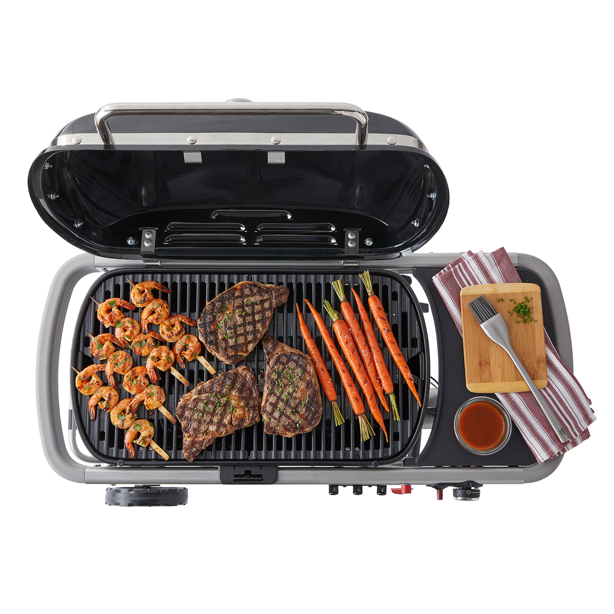 Weber Traveler Mobiler Gasgrill schwarz