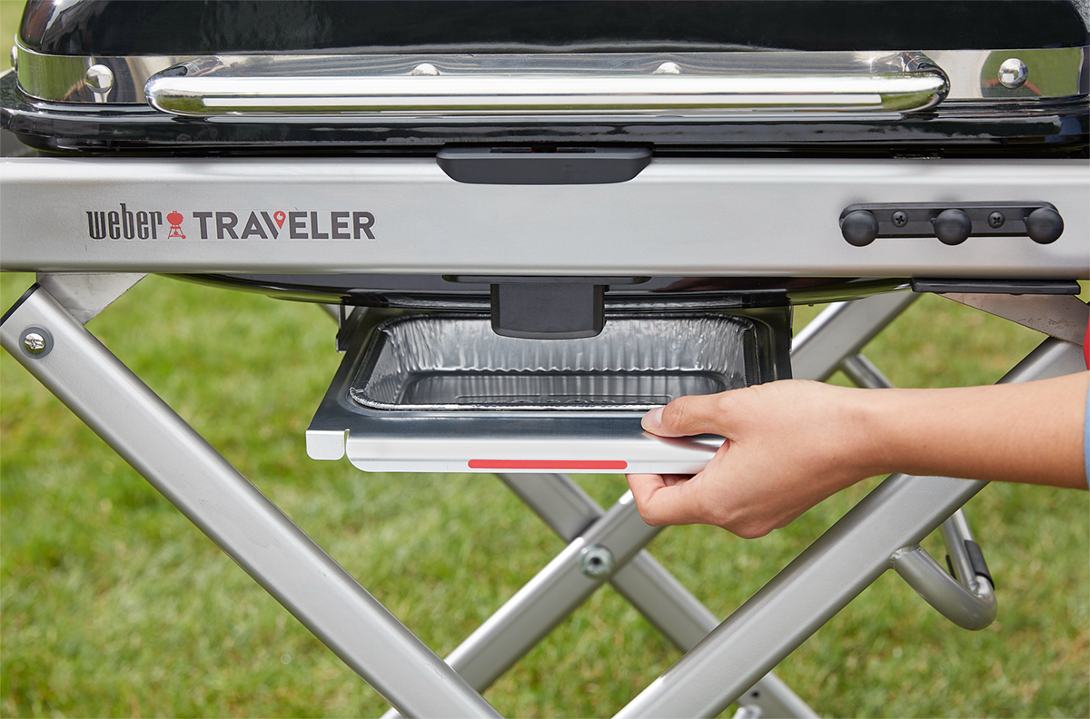 Weber Traveler Mobiler Gasgrill schwarz