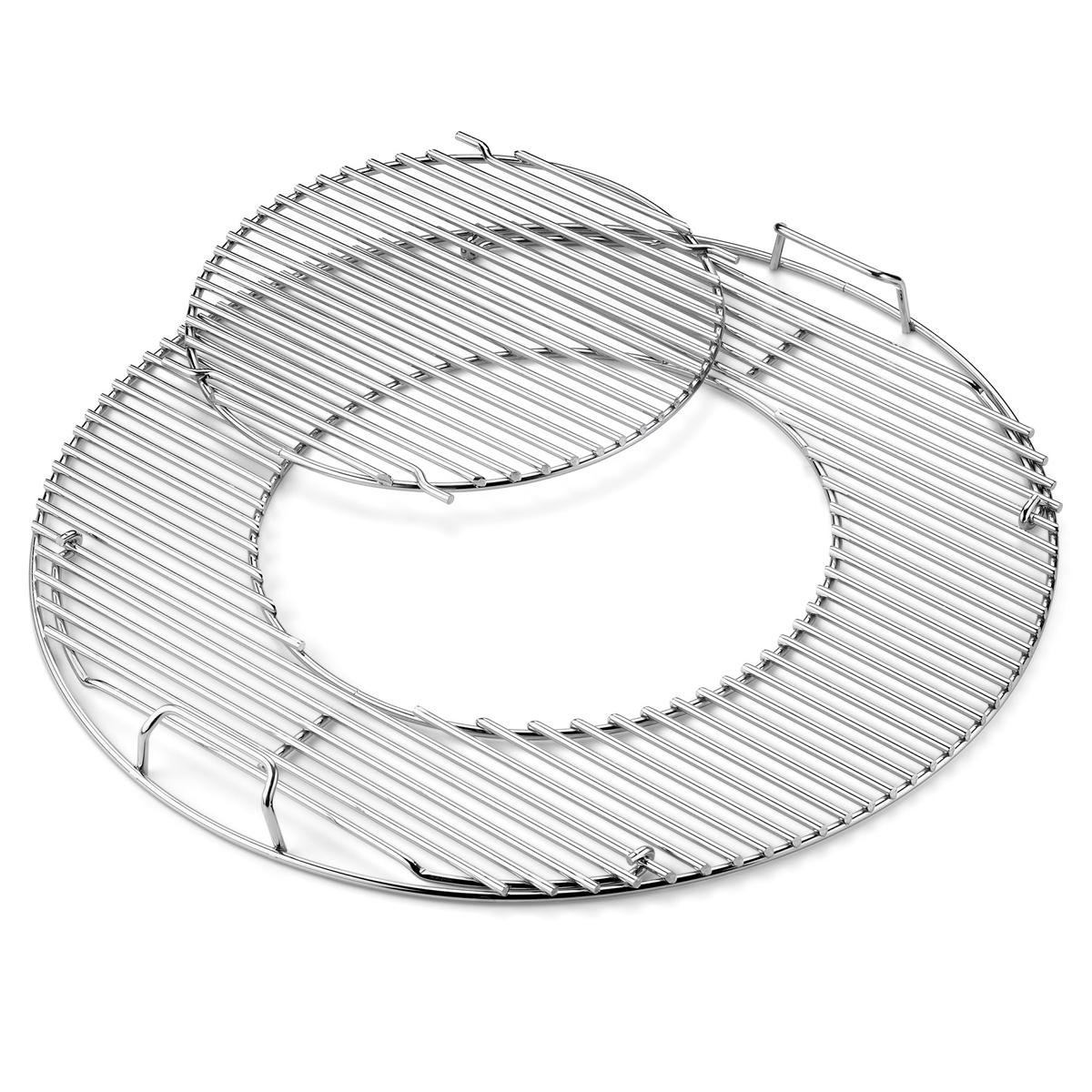 Weber Grillrost mit Grillrosteinsatz aus Edelstahl für Holzkohlegrills Ø 57cm, GBS