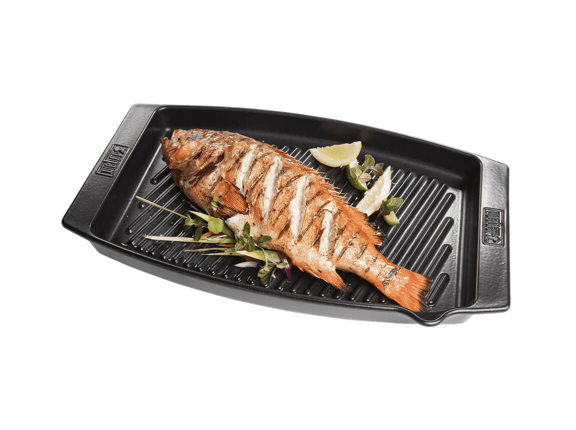 Weber® BBQ Keramik-Grillpfanne 47 x 28 cm
