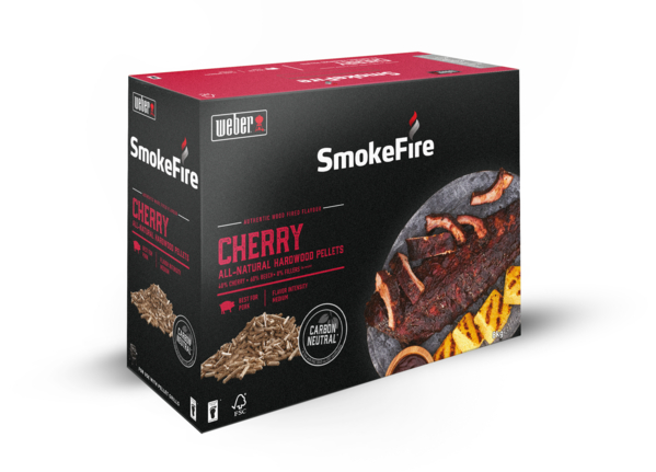 Weber Holzpellets Kirschholz, 8 kg