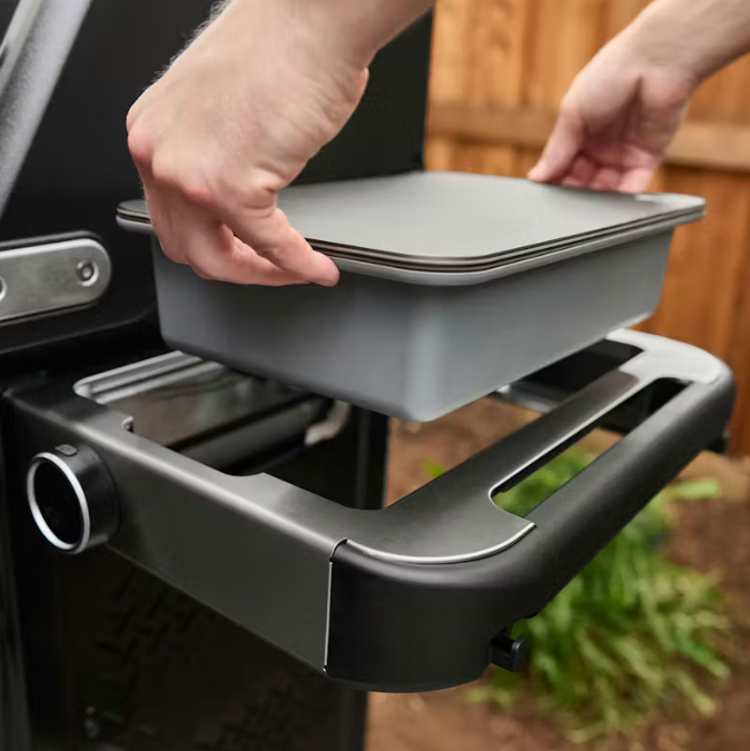 Weber Works Aufbewahrungsbox mit Schneidebrett-Deckel