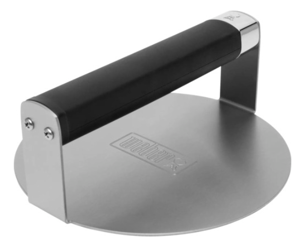 Weber Burgerpresse Edelstahl