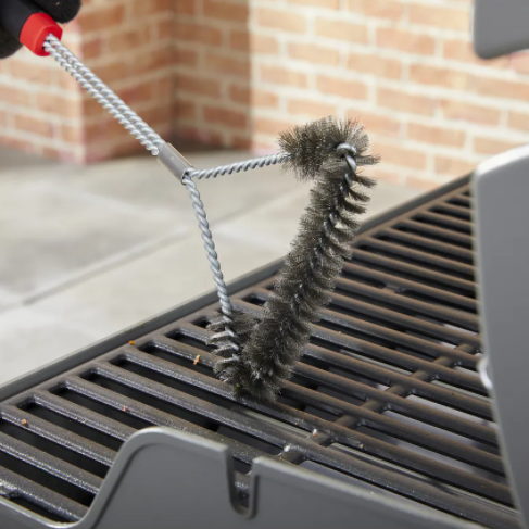 Grillbürste dreiseitig, 45 cm