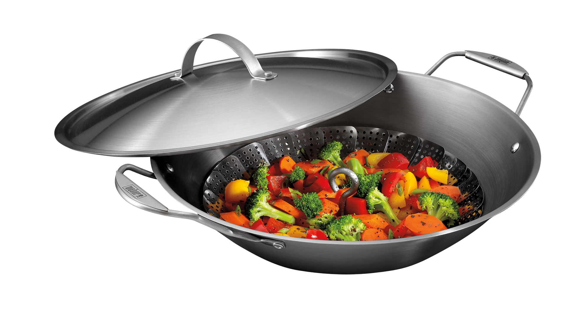 Weber Crafted Gourmet BBQ System Wok & Dampfgarer