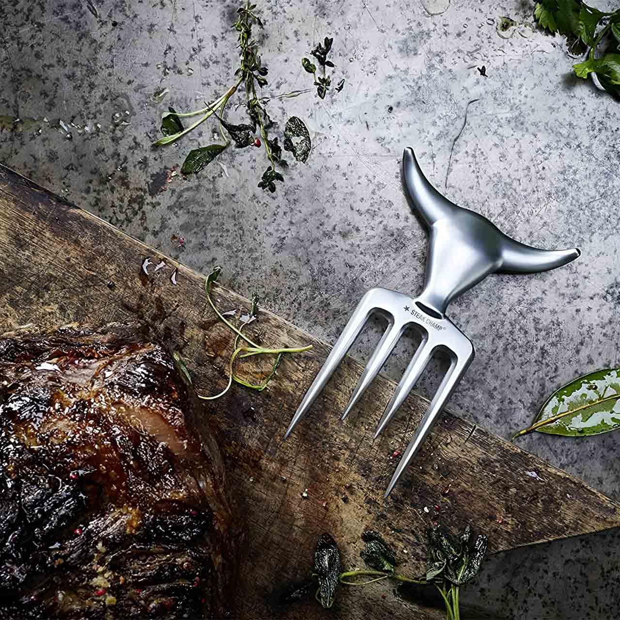 Steak Champ Bull Fork Fleischgabel