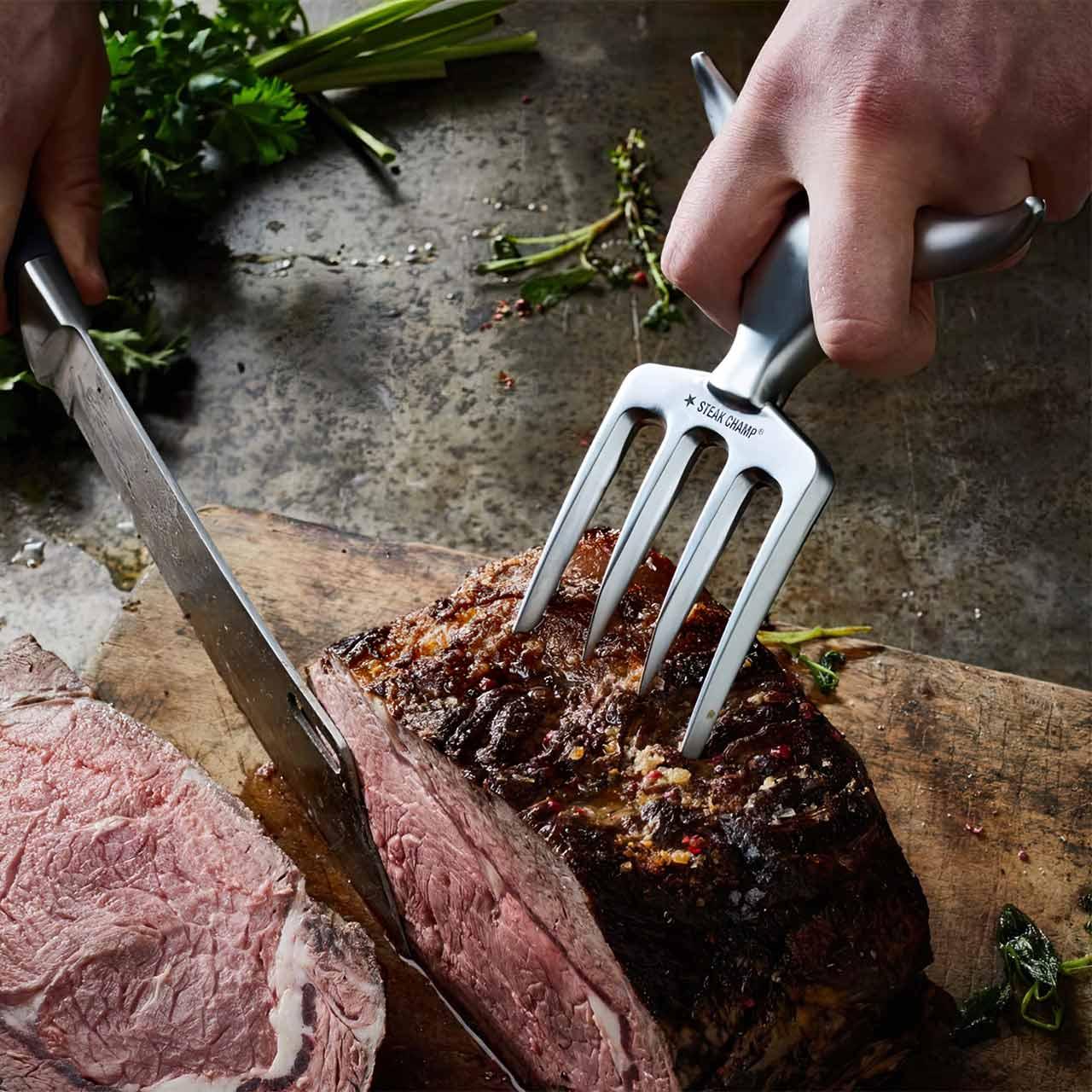 Steak Champ Bull Fork Fleischgabel