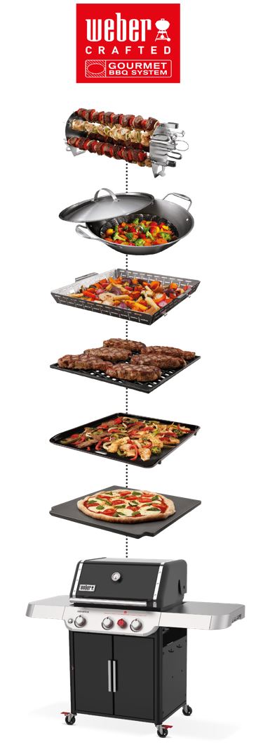 Weber CRAFTED Grillkorb – Gourmet BBQ System gross