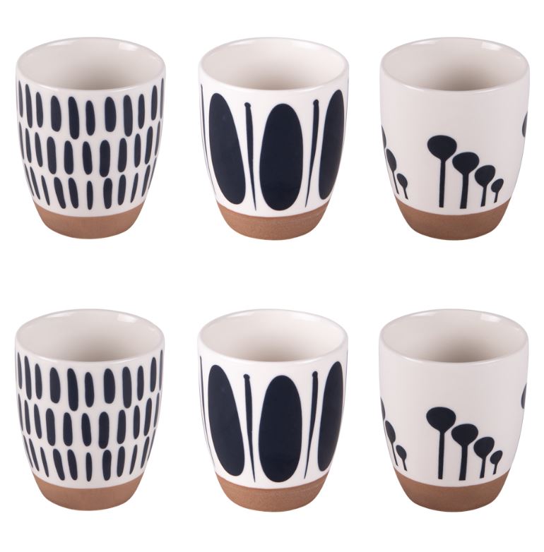 Table Passion Kaffeebecher 10 cl  6-er Set Mikonos