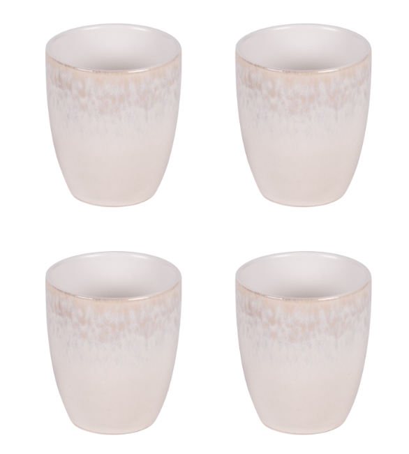 Table Passion Kaffeebecher 16 cl 4-er Set Bardenas beige