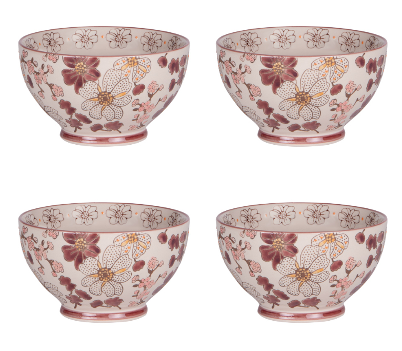 Table Passion Schalen 4-er Set Kiyo farbig, 14 cm
