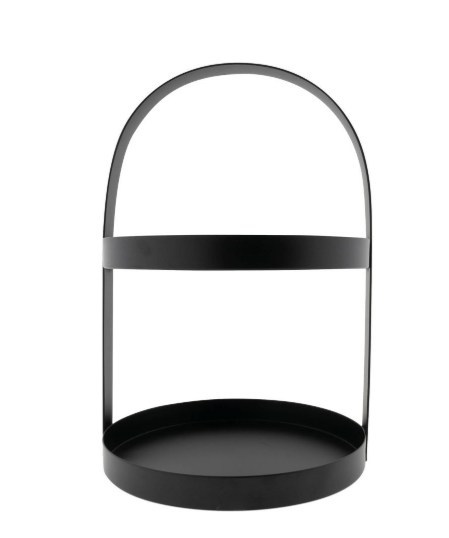 Bastion Collections Etagère Metall schwarz