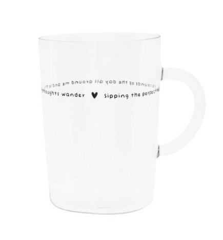 Bastion Collections Teeglas “Perfect Tea” 8,5×11 cm