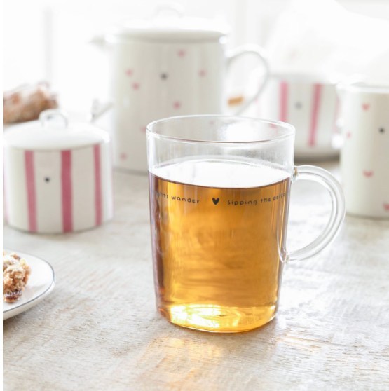 Bastion Collections Teeglas “Perfect Tea” 8,5×11 cm