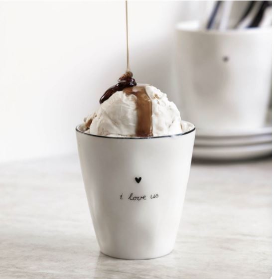Bastion Collections Becher “i love us”