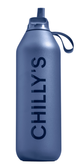 Chilly’s Bottle Series 2 Flip Bottle Whale Blue 1000 ml