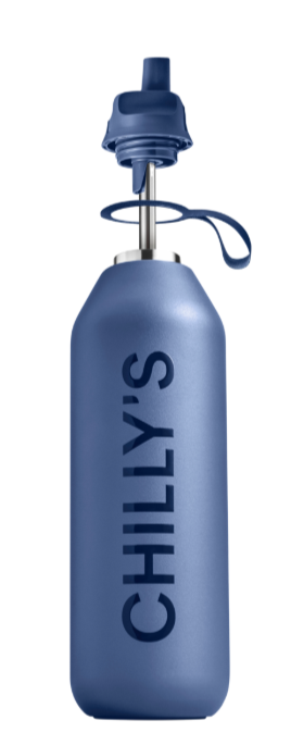 Chilly’s Bottle Series 2 Flip Bottle Whale Blue 1000 ml