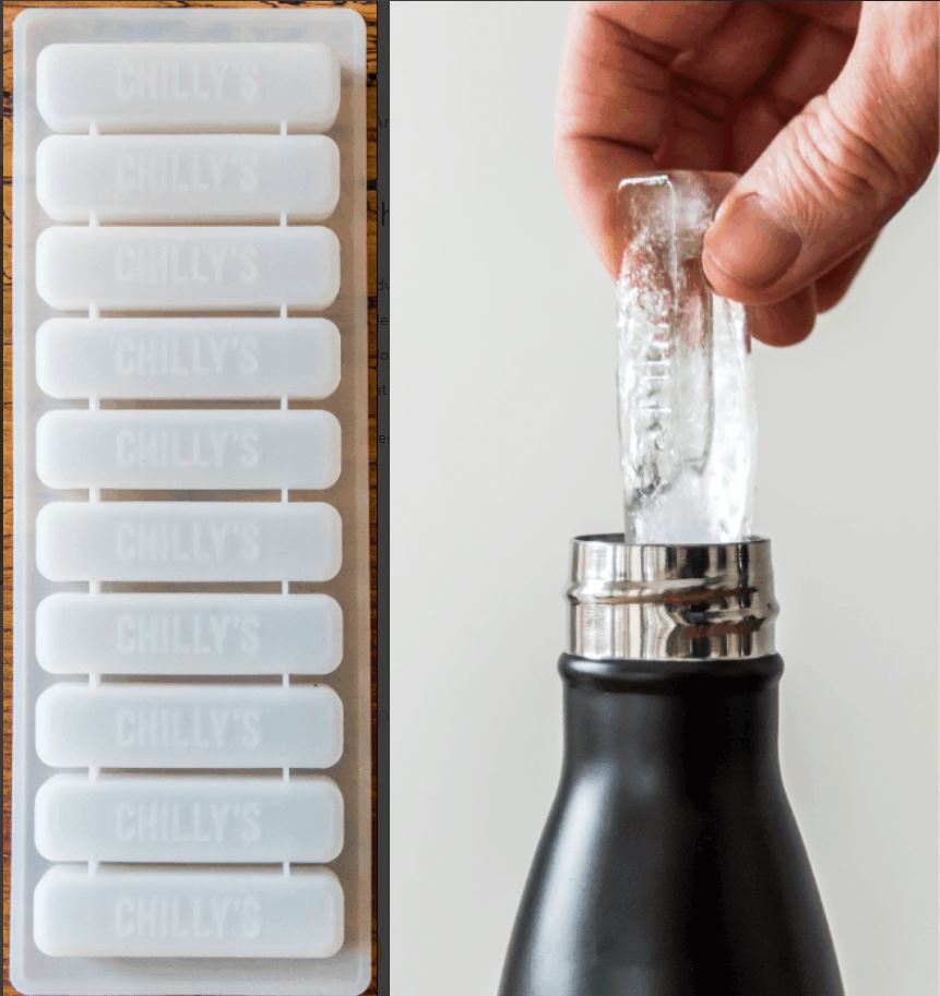 Chilly’s Bottle Ice Cube Tray, Clear