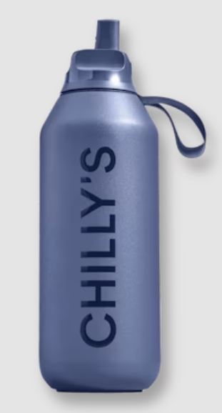 Chilly’s Bottle Series 2 Flip Bottle Whale Blue 500 ml