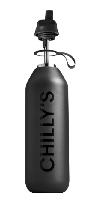 Chilly’s Bottle Series 2 Flip Bottle Abyss Black 1000 ml
