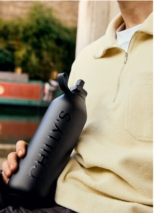 Chilly’s Bottle Series 2 Flip Bottle Abyss Black 1000 ml